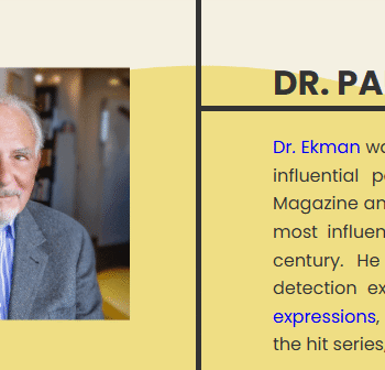 Paul Ekman – Emotions Revealed Recognizing Faces and Feelings