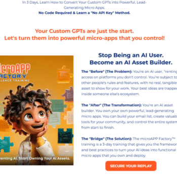 Jonathan Mast – microAPP Factory™ Challenge Training